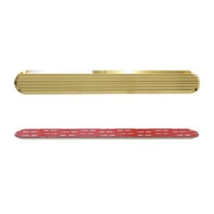 Supplier of Self Adhesive Brass Tactile Strip with Linear Pattern in UAE